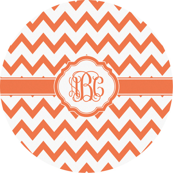 Custom Chevron Multipurpose Round Labels - 2" (Personalized)