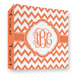 Chevron 3 Ring Binder - Full Wrap - 3" (Personalized)