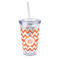 Chevron Acrylic Tumbler - Full Print - Front/Main