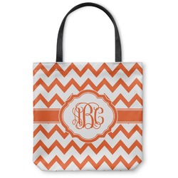 Chevron Canvas Tote Bag - Large - 18"x18" (Personalized)