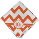 Chevron Cloth Dinner Napkin - Single w/ Monogram