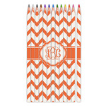 Chevron Colored Pencils (Personalized)