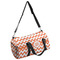 Chevron Duffle bag with side mesh pocket