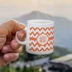 Chevron Single Shot Espresso Cup - Single (Personalized)