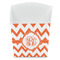 Chevron French Fry Favor Box - Front View