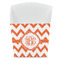 Chevron French Fry Favor Box - Front View