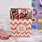 Chevron French Fry Favor Box - w/ Treats View