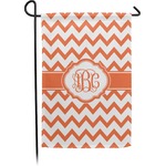 Chevron Small Garden Flag - Double Sided w/ Monograms