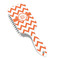 Chevron Hair Brush - Angle View