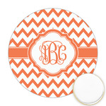 Chevron Printed Cookie Topper - 2.5" (Personalized)