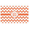 Chevron Indoor / Outdoor Rug - 3'x5' - Front Flat