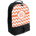 Chevron Backpacks - Black (Personalized)