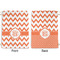 Chevron Large Laundry Bag - Front & Back View