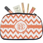 Chevron Makeup / Cosmetic Bag - Medium (Personalized)