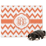 Chevron Dog Blanket - Regular (Personalized)