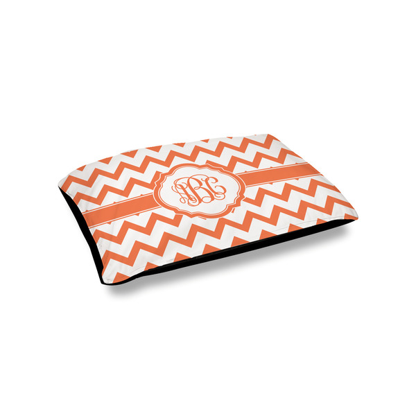 Custom Chevron Outdoor Dog Bed - Small (Personalized)