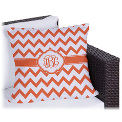 Chevron Outdoor Pillow - 18" (Personalized)