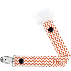 Chevron Pacifier Clip (Personalized)