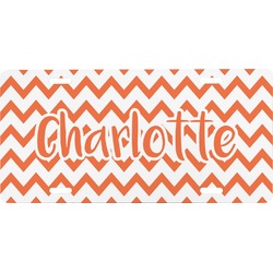 Chevron Front License Plate (Personalized)