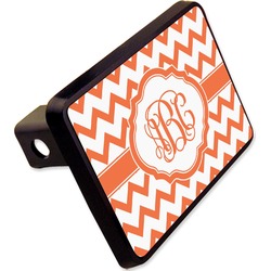 Chevron Rectangular Trailer Hitch Cover - 2" (Personalized)