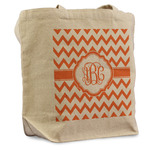 Chevron Reusable Cotton Grocery Bag (Personalized)