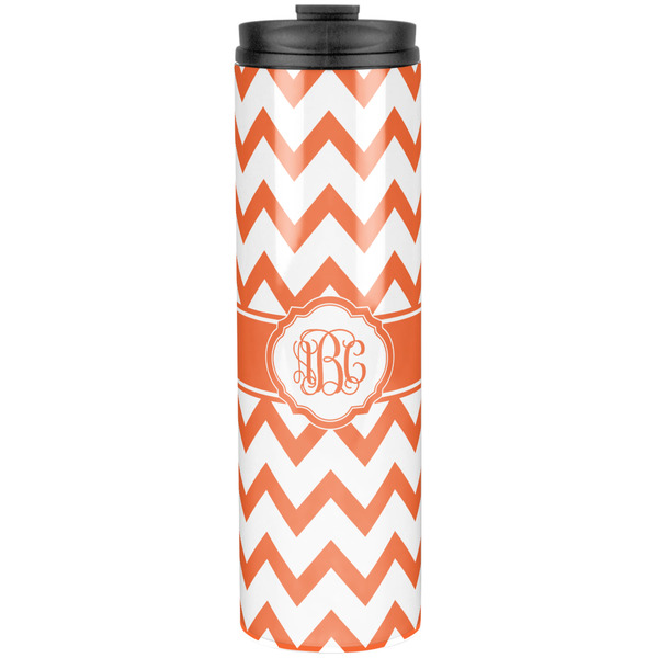 Custom Chevron Stainless Steel Skinny Tumbler - 20 oz (Personalized)