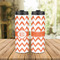 Chevron Stainless Steel Tumbler - Lifestyle