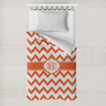 Chevron Toddler Duvet Cover w/ Monogram