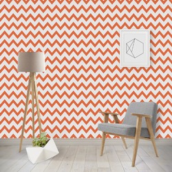 Chevron Wallpaper & Surface Covering (Water Activated - Removable)