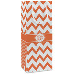 Chevron Wine Gift Bags - Matte (Personalized)