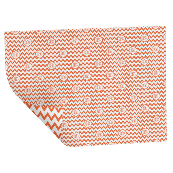 Custom Chevron Wrapping Paper Sheets - Double-Sided - 20" x 28" (Personalized)