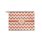 Chevron Zipper Pouch - Small - 8.5"x6" (Personalized)