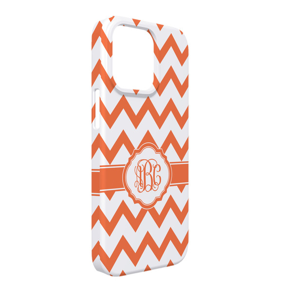 Custom Chevron iPhone Case - Plastic - iPhone 13 Pro Max (Personalized)