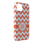 Chevron iPhone Case - Plastic - iPhone 14 Pro Max (Personalized)