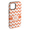 Chevron iPhone 15 Plus Tough Case - Angle