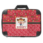 Red Western Hard Shell Briefcase - 18" (Personalized)