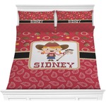 Red Western Comforters (Personalized)
