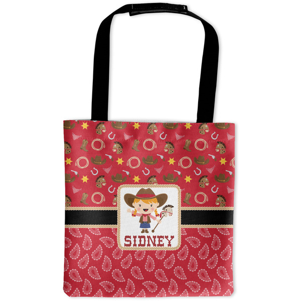 Custom Red Western Auto Back Seat Organizer Bag (Personalized)