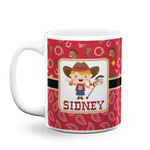 Red Western Coffee Mug (Personalized)