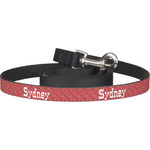 Red Western Dog Leash (Personalized)