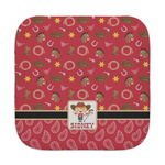 Red Western Face Towel (Personalized)