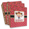 Red Western Full Wrap Binders - PARENT/MAIN