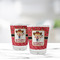 Red Western Glass Shot Glass - Standard - LIFESTYLE