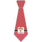 Red Western Iron On Tie - 4 Sizes w/ Name or Text