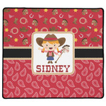 Red Western XL Gaming Mouse Pad - 18" x 16" (Personalized)