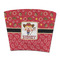 Red Western Party Cup Sleeves - without bottom - FRONT (flat)