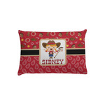 Red Western Pillow Case - Toddler (Personalized)