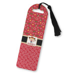 Red Western Plastic Bookmark (Personalized)