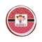 Red Western Printed Icing Circle - Small - On Cookie