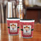 Red Western Shot Glass - Two Tone - LIFESTYLE